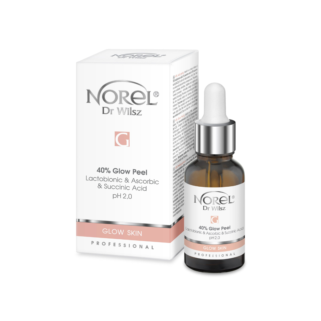 Glow 40% posvetljujući piling – Norel 30ml