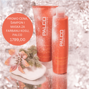 Set šampon i maska za farbanu kosu Palco